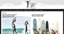 Desktop Screenshot of nalu-surf.com
