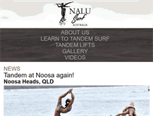 Tablet Screenshot of nalu-surf.com